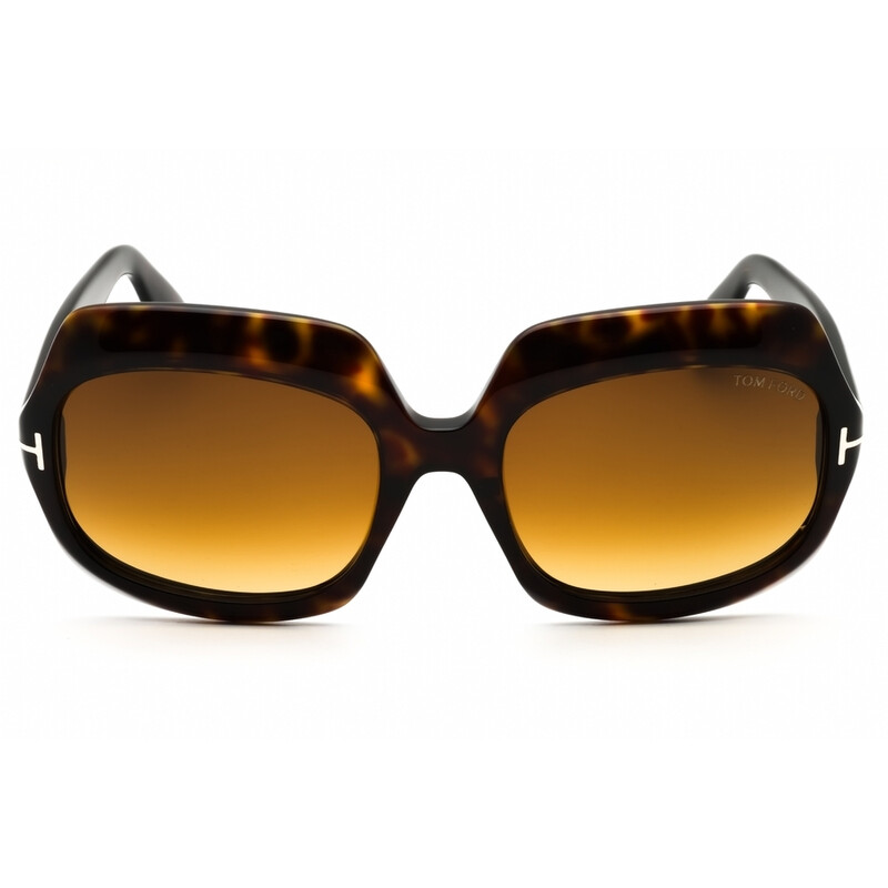 Tom Ford Ren Brown Gradient Square Ladies Sunglasses FT1155  display picture 1