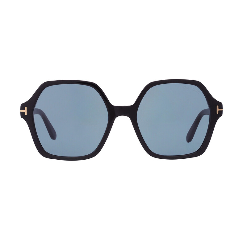 Tom Ford Romy Smoke Geometric Ladies Sunglasses FT1032 01A  display picture 2