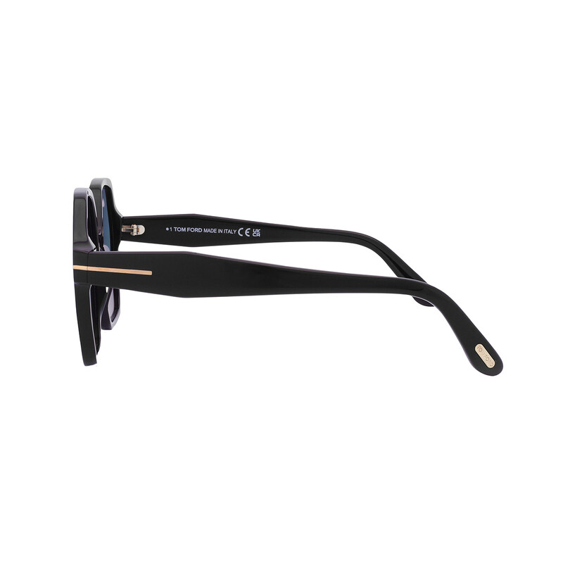 Tom Ford Romy Smoke Geometric Ladies Sunglasses FT1032 01A  display picture 1