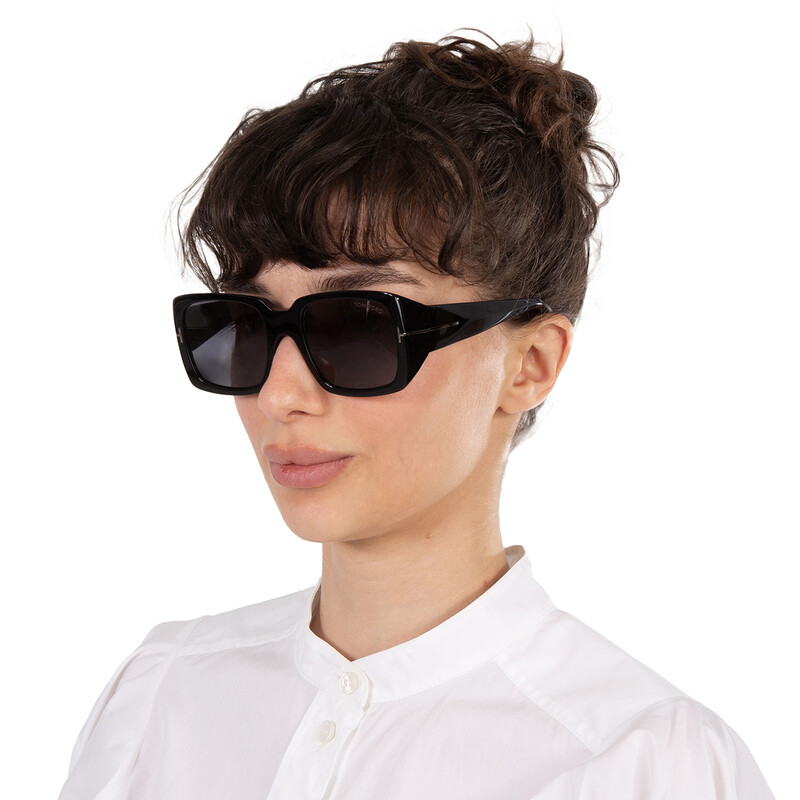 Tom Ford Ryder TF1035 01A Black Sunglasses Smoke Lens Square Frame New Tom Ford | Accessories | Tom Ford Ft35n Ryder 01a Brand New  main image 4