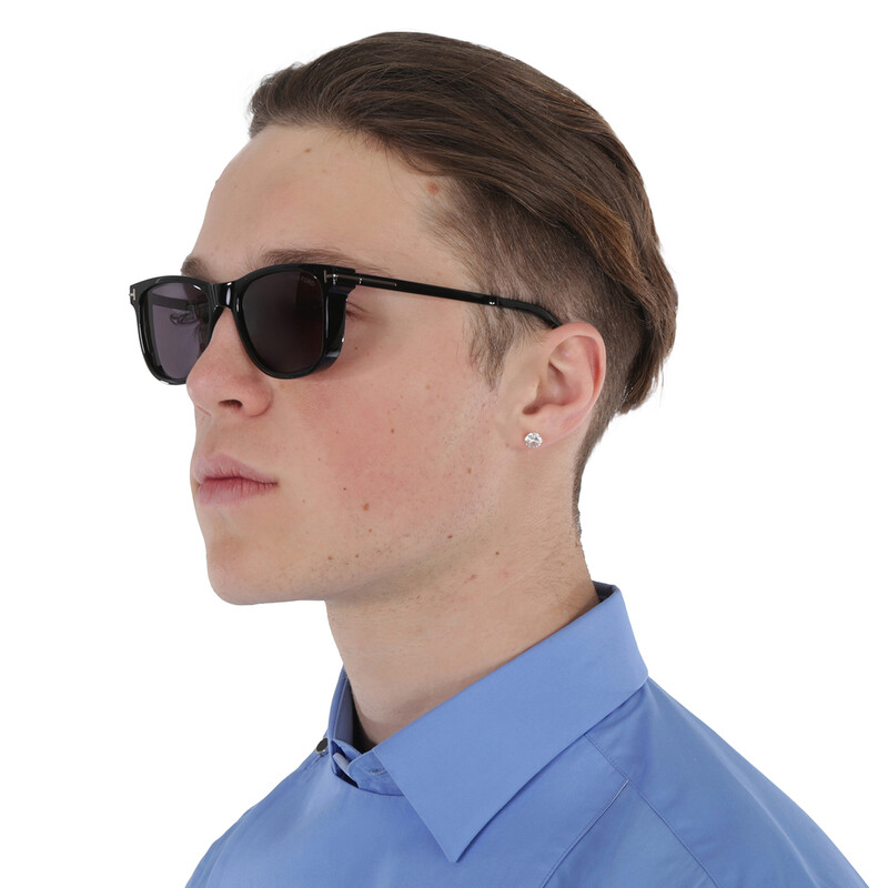 Tom Ford Sinatra Smoke Square Men's Sunglasses FT1104 01A 53