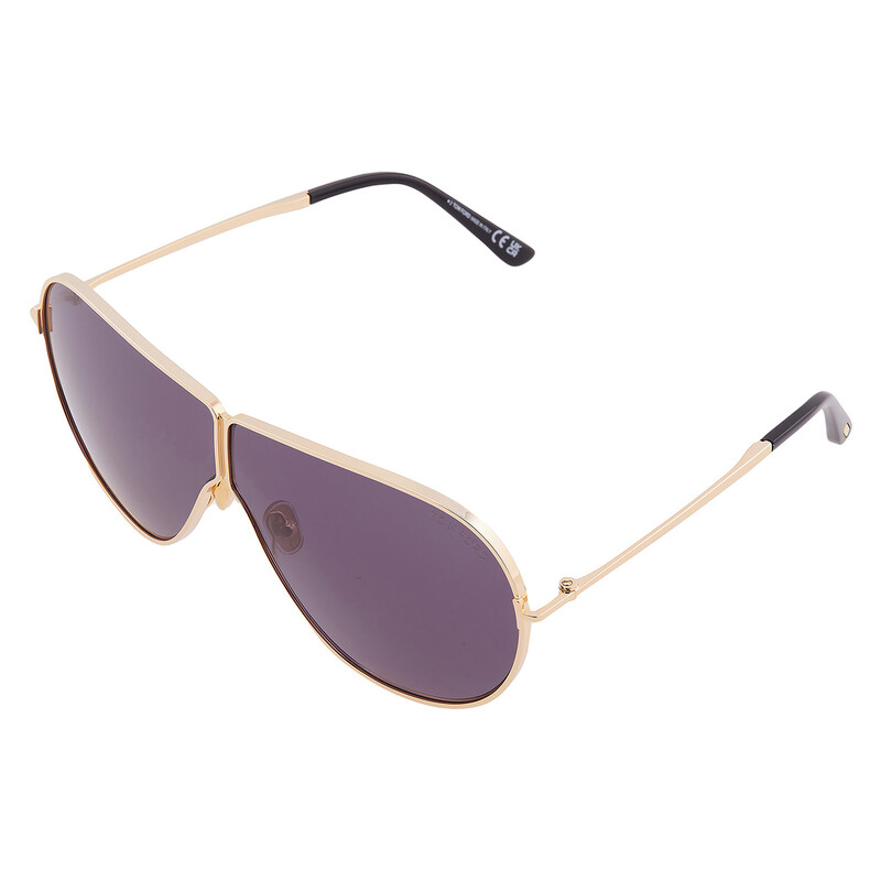 Tom Ford Smoke Dark Grey Oversized Unisex Sunglasses FT1158 30A 71