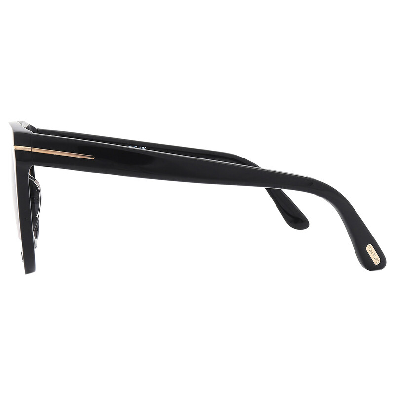 Tom Ford Moira Smoke Gradient Oval Ladies Sunglasses FT1109  display picture 2