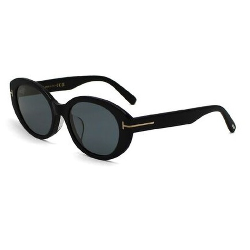 TOM FORD サングラス Tom Ford Smoke Oval Ladies Sunglasses FT1292-K 01A 54 889214616210