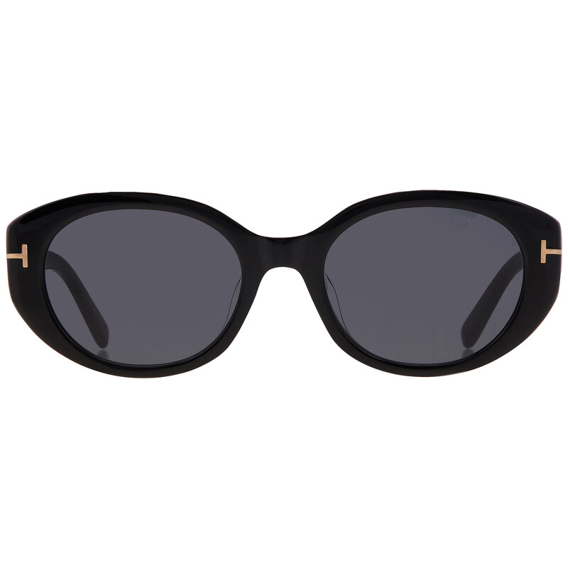 Tom Ford Smoke Oval Ladies Sunglasses FT1292-K 01A 54 889214616210