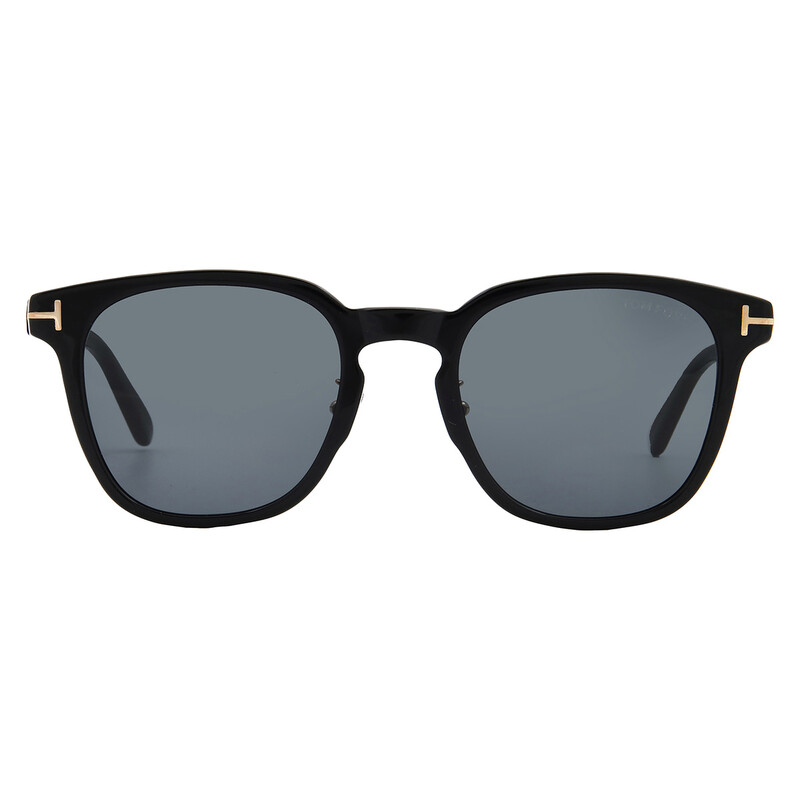 『TOM TF1151』 Tom Ford Smoke Square Men's Sunglasses FT1051-K 01A 53