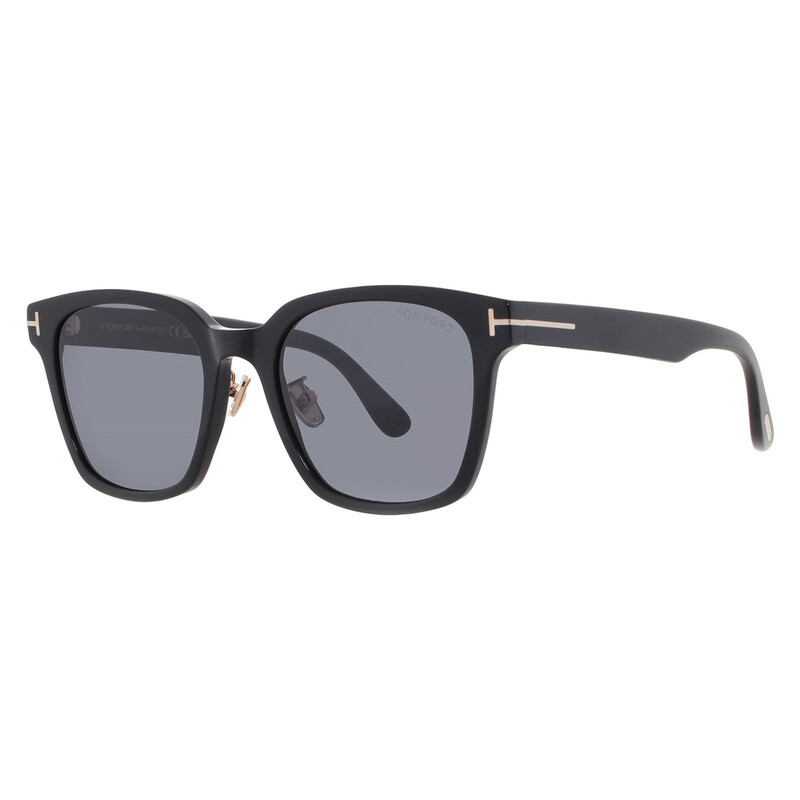 Tom Ford Smoke Square Men's Sunglasses FT1239-K 01A 55