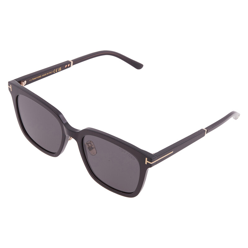 Tom Ford Smoke Square Men's Sunglasses FT1245-K 20A 56