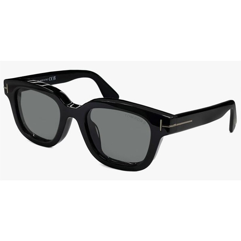 Tom Ford Smoke Square Men's Sunglasses FT1274-D-N 01A 49