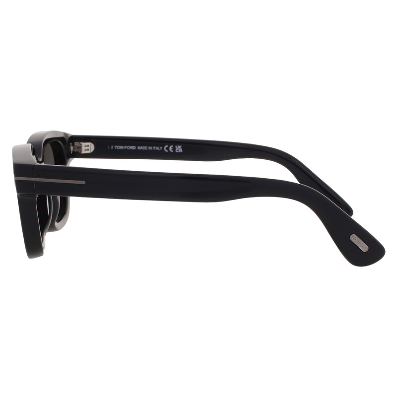 Tom Ford Smoke Square Men's Sunglasses FT1274-D-N 01A 49