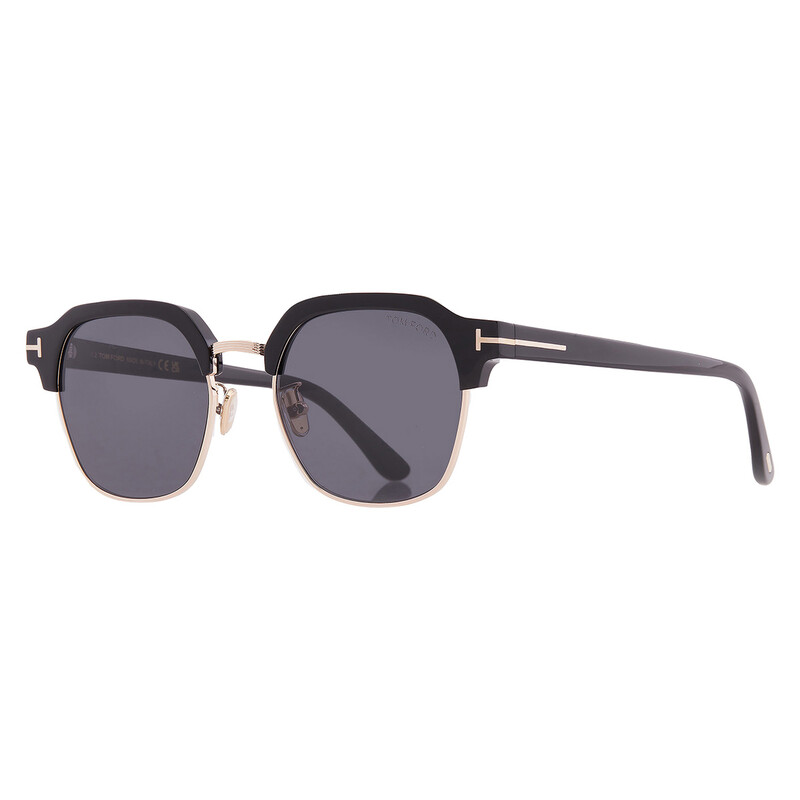 Tom Ford Smoke Square Sunglasses FT1166-K 01A 54 889214530479