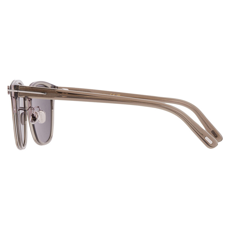 Tom Ford Smoke Square Sunglasses FT1248-K 96A 55 889214580320