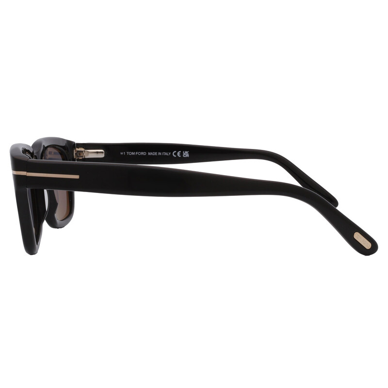 Tom Ford Snowdon Polarized Smoke Square Men's Sunglasses FT0237