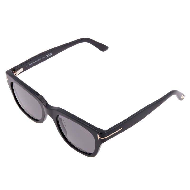 Tom Ford Snowdon Polarized Smoke Square Men's Sunglasses FT0237