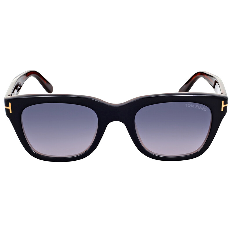 Tom Ford Snowdon Smoke Gradient Square Men's Sunglasses FT0237 05B
