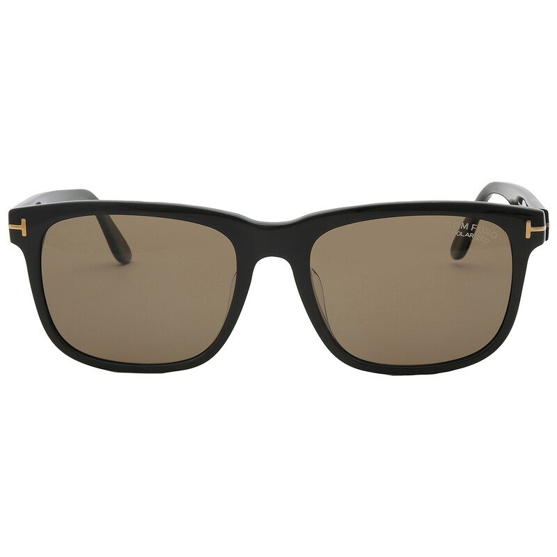 Tom Ford Stephenson Polarized Brown Square Men's Sunglasses FT0775