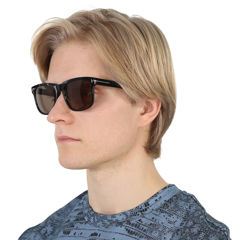 Tom Ford Stephenson Polarized Brown Square Men's Sunglasses FT0775