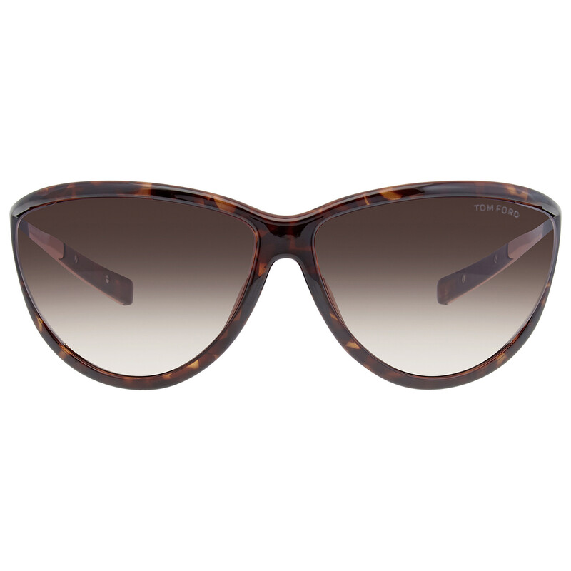 Tom Ford Tammy Brown Gradient Cat Eye Ladies Sunglasses FT0770 52F