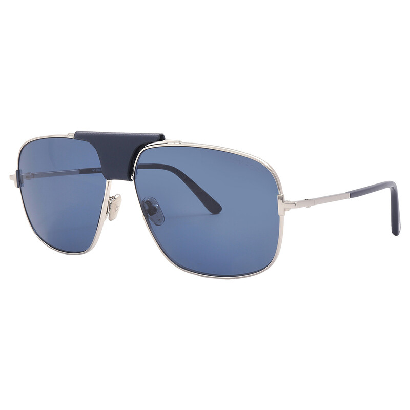 Tom Ford Tex Blue Navigator Men's Sunglasses FT1096 16V 62