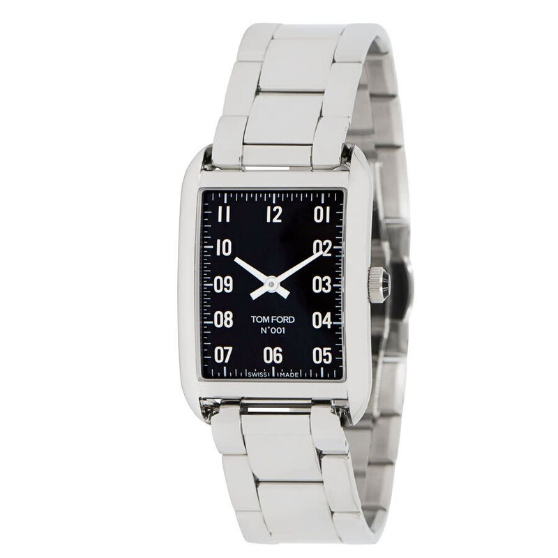 Tom Ford 001 Quartz Black Dial Men's Watch TF0120103084 STE