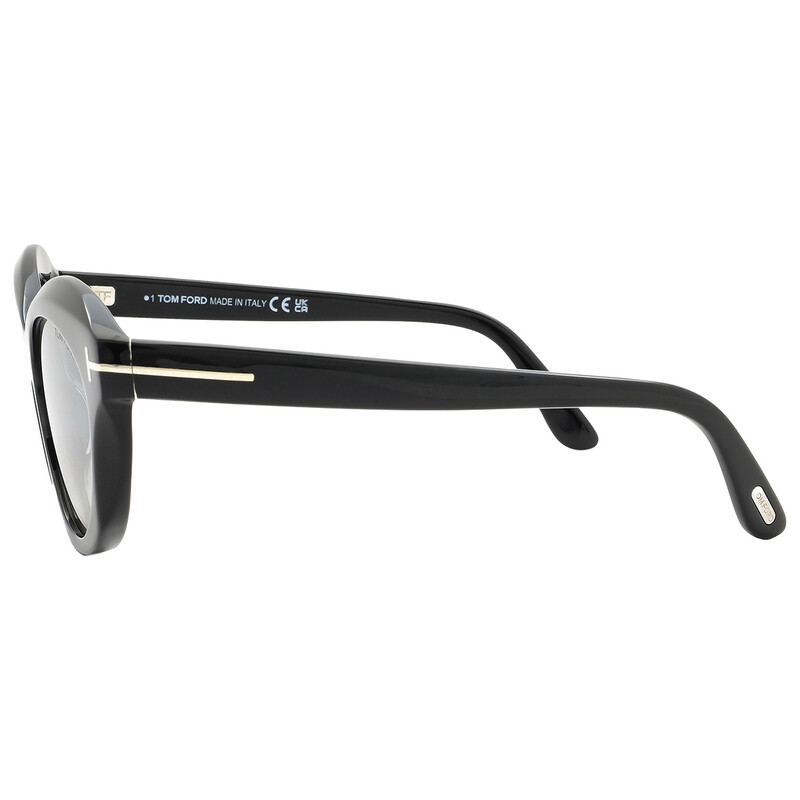 Tom Ford Toni Smok Mirror Cat Eye Ladies Sunglasses FT1111 01C 55