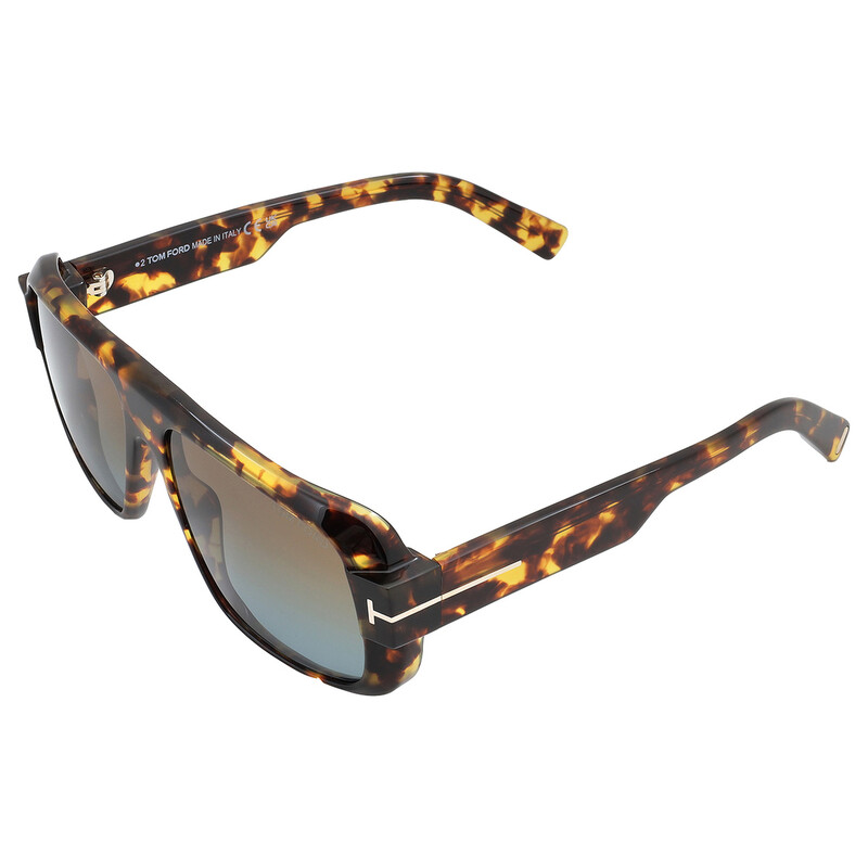 Tom Ford Turner Brown Gradient Navigator Men's Sunglasses FT1101