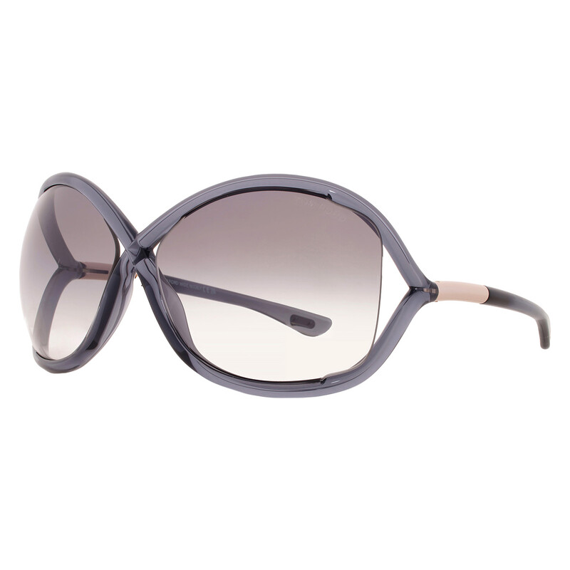 Tom Ford Whitney Smoke Gradient Oversized Ladies Sunglasses FT0009