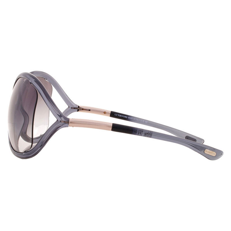 Tom Ford Whitney Smoke Gradient Oversized Ladies Sunglasses FT0009