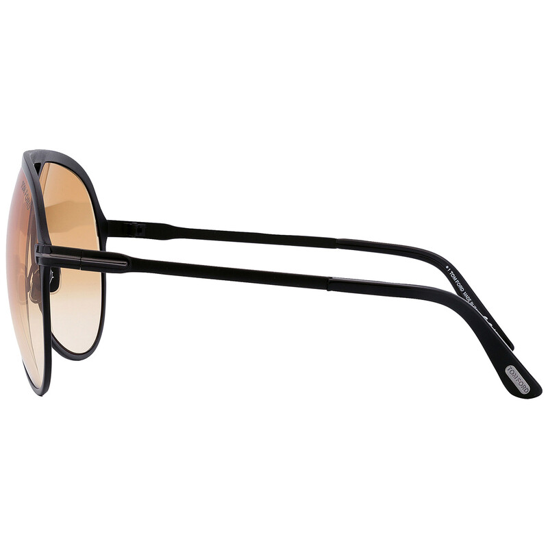 Tom Ford Xavier Brown Gradient Pilot Men's Sunglasses FT1060 01F