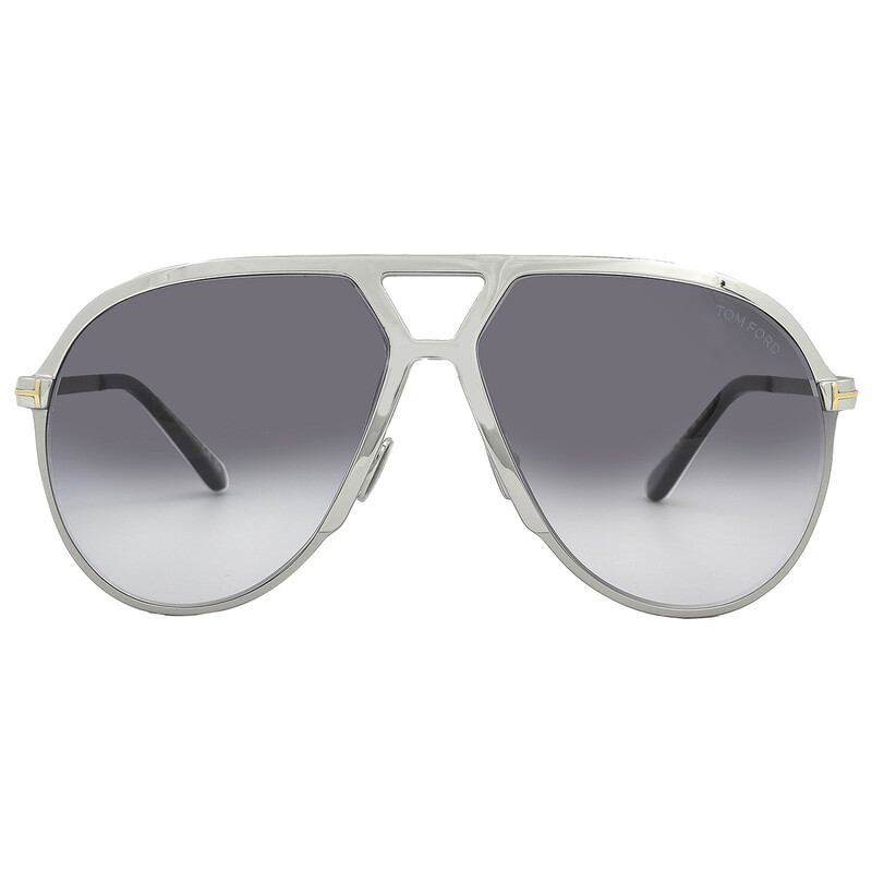 Tom Ford Xavier Smoke Gradient Pilot Men's Sunglasses FT1060 16B
