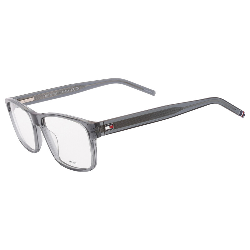 Tommy Hilfiger Demo Rectangular Men's Eyeglasses TH 1989 0KB7 55 ...