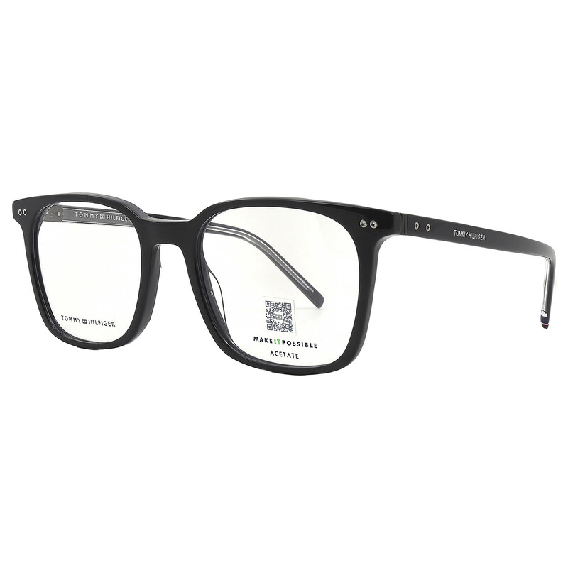 Tommy Hilfiger Demo Square Men's Eyeglasses TH 1942 0807 52 ...