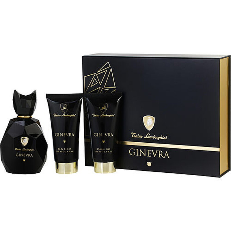 Tonino Lamborghini Ginevra Black Panther Gift Set Fragrances 856857007897