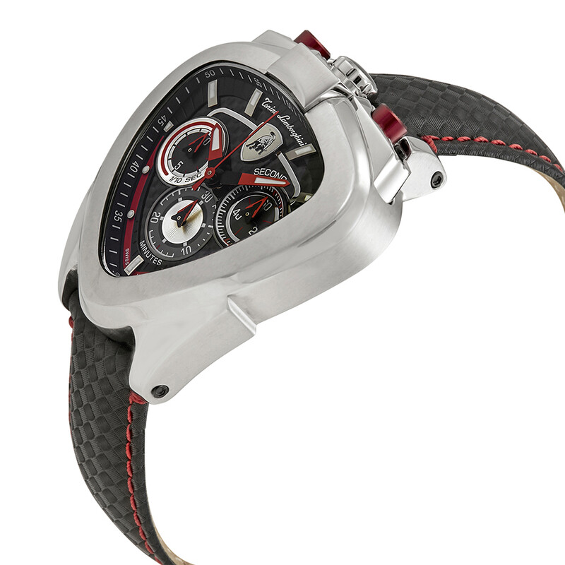 Lamborghini Tonino Lamborghini Spyder Black Dial Chronograph Men's