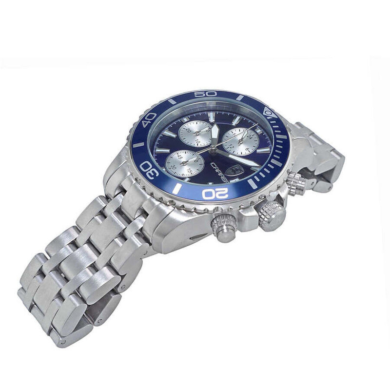 Torino Carrero Time Bold - Cx2 Chronograph Blue Dial Men's Watch