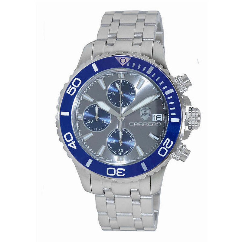 Torino Carrero Time Bold - Cx2 Chronograph Grey Dial Men's Watch