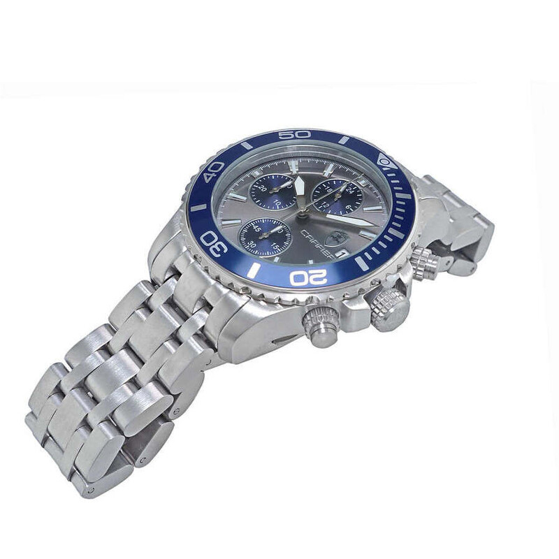 Torino Carrero Time Bold - Cx2 Chronograph Grey Dial Men's Watch