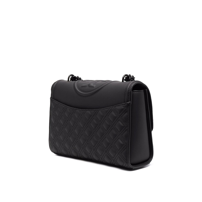 Tory Burch Black Convertible Fleming Matte Shoulder Bag 82559-001