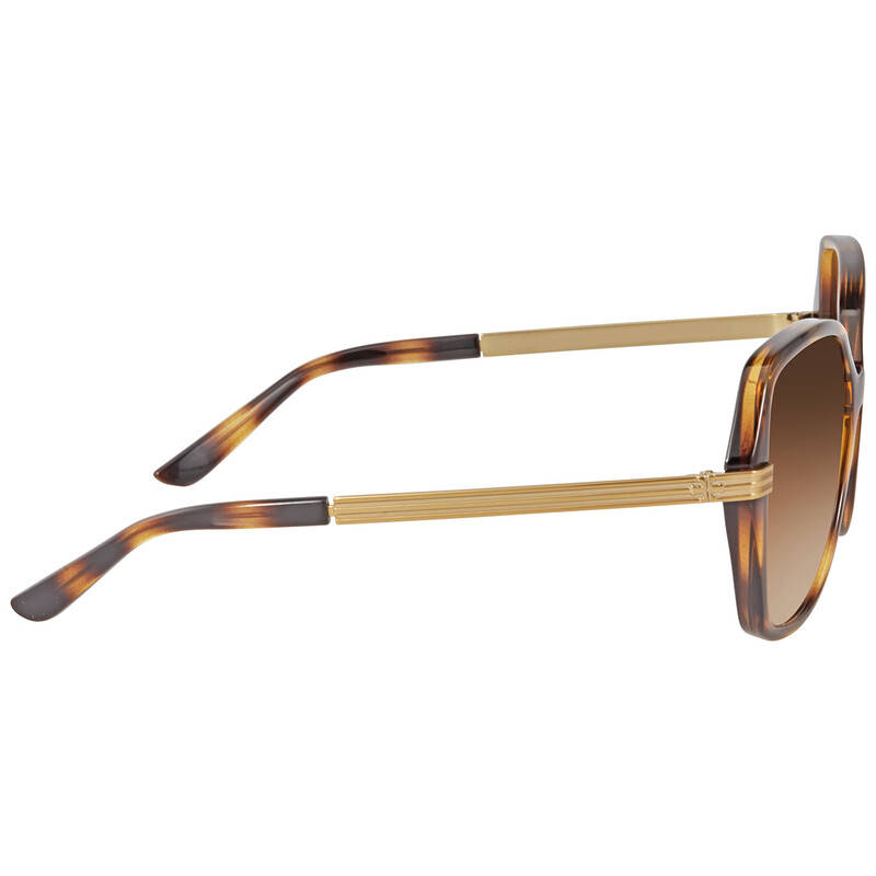 Tory Burch Brown Gradient Butterfly Ladies Sunglasses  display picture 2