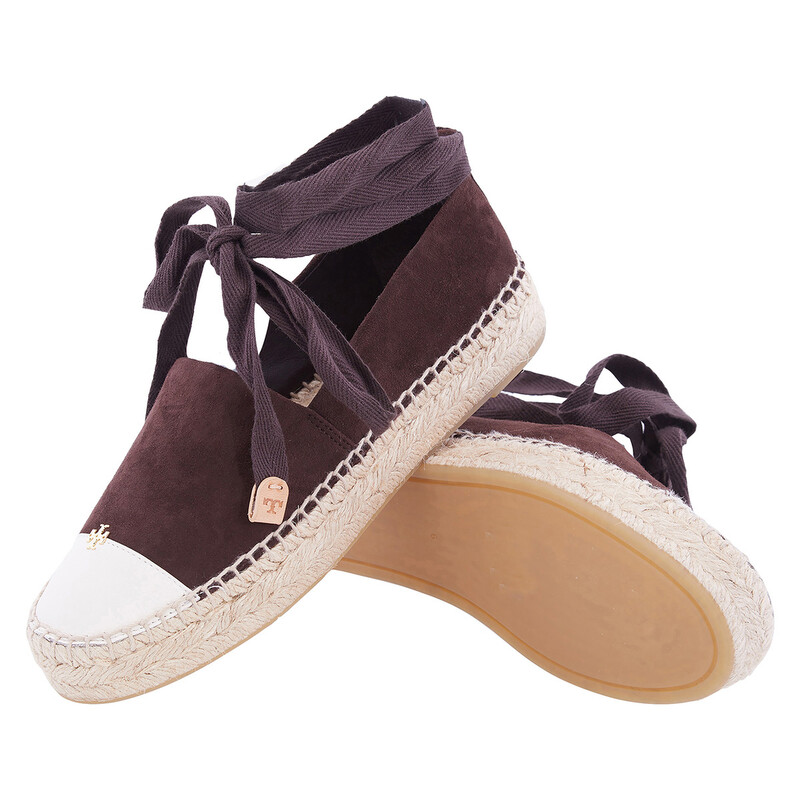 Tory Burch Cap-Toe Espadrilles, Size 7 169729-200 - Shoes - Jomashop