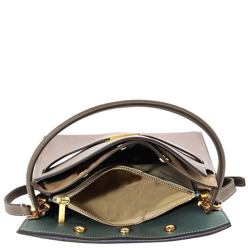 Tory Burch Clam Shell Small Lee Radziwill Double Bag 80735-093