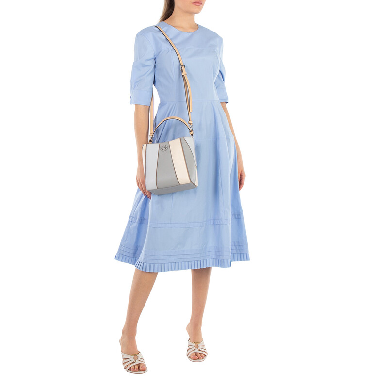 TORY BURCH バッグ Tory Burch Colorblock McGraw Small Bucket Bag 160189-020