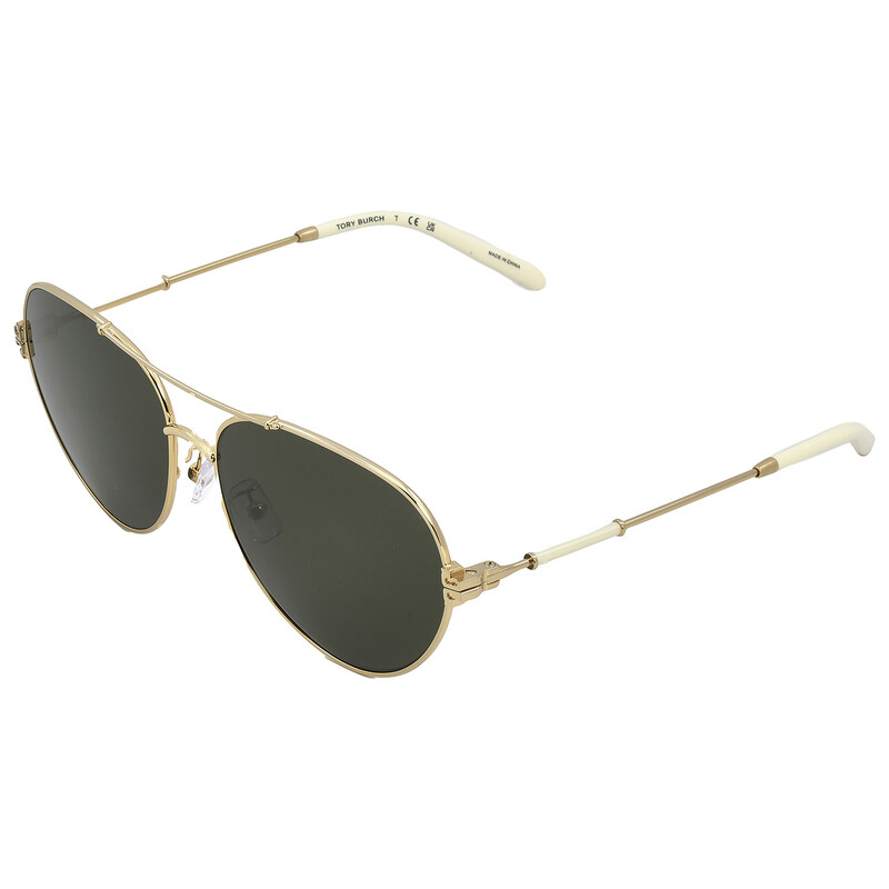 Tory Burch Dark Green Pilot Men display picture 3