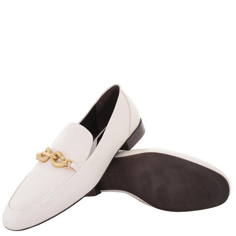 Tory Burch Jessa Leather Loafers, Size 8 156232-104 - Shoes - Jomashop