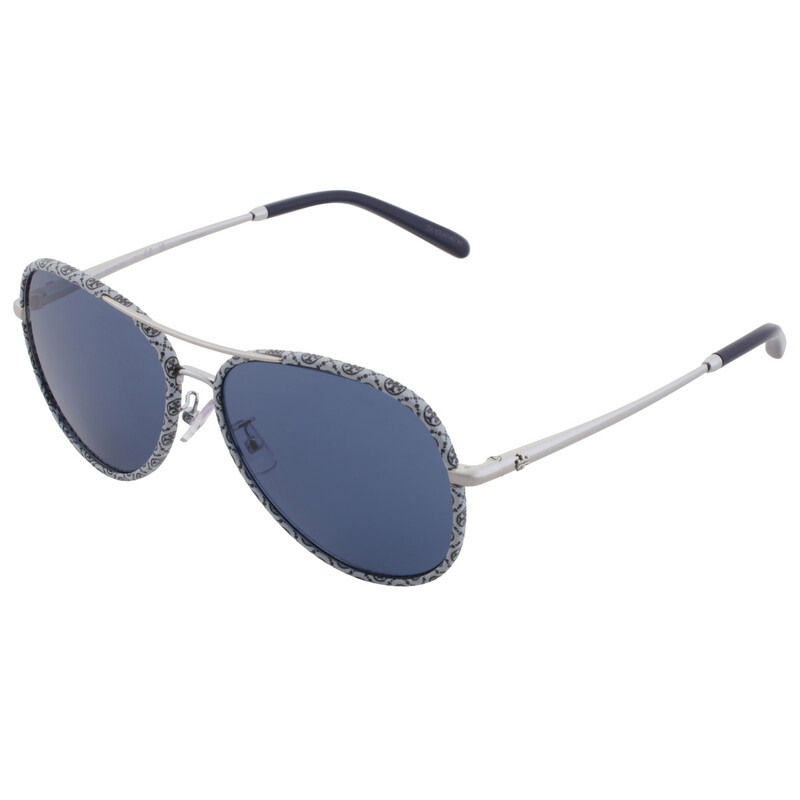 Tory Burch Navy Blue Pilot Ladies Sunglasses TY6114 32744L  display picture 1