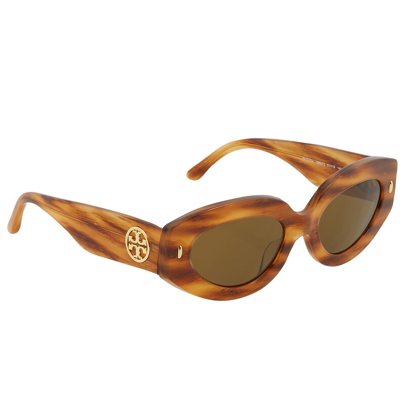 Tory Burch Olive Oval Ladies Sunglasses TY7171U 188973 51 725125381611 ...