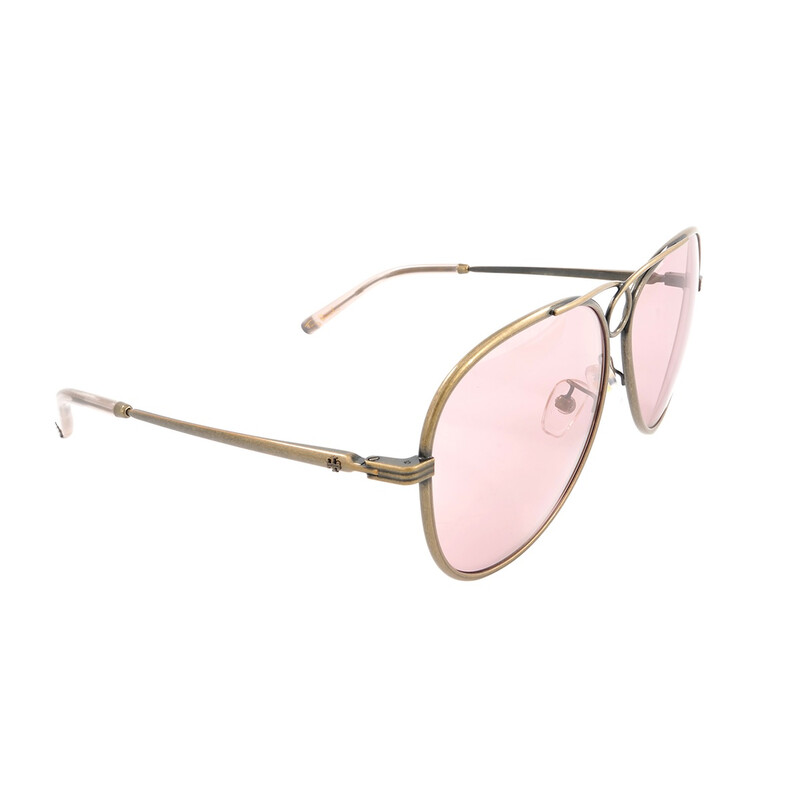 Tory Burch Rose Aviator Ladies Sunglasses TY6093 333384 59 725125390651 ...