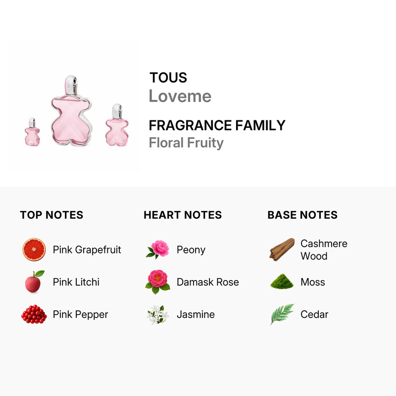 Tous Ladies Loveme Gift Set Fragrances 8436603330886 - Fragrances