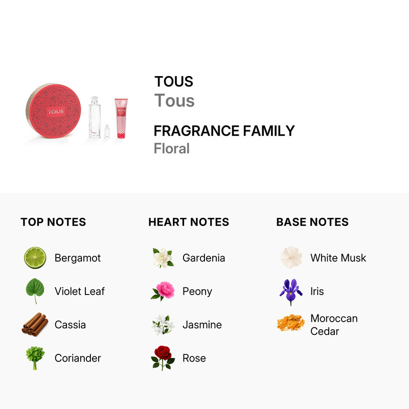 Tous Ladies Tous Gift Set Fragrances 8436603330664 - Fragrances