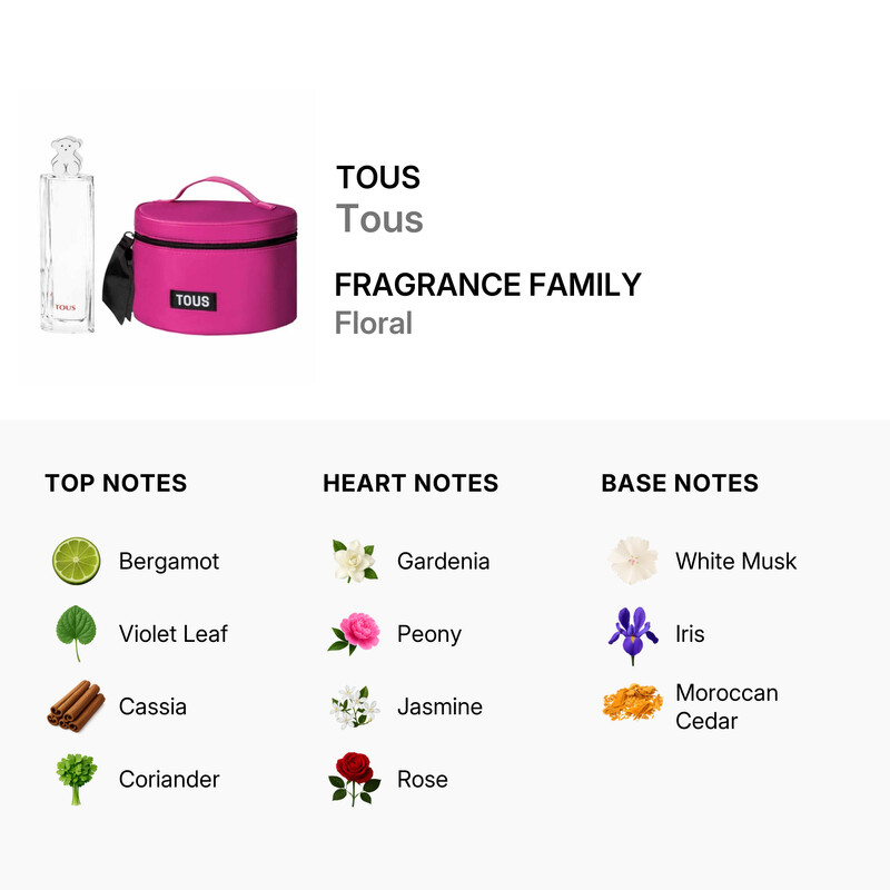 Tous Ladies Tous Gift Set Fragrances 8436603332453 - Fragrances
